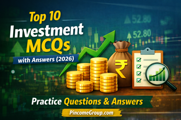 Investment MCQs questions and answers for beginners