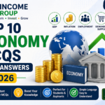 Economy MCQs questions and answers for beginners 2026 Pincome Group